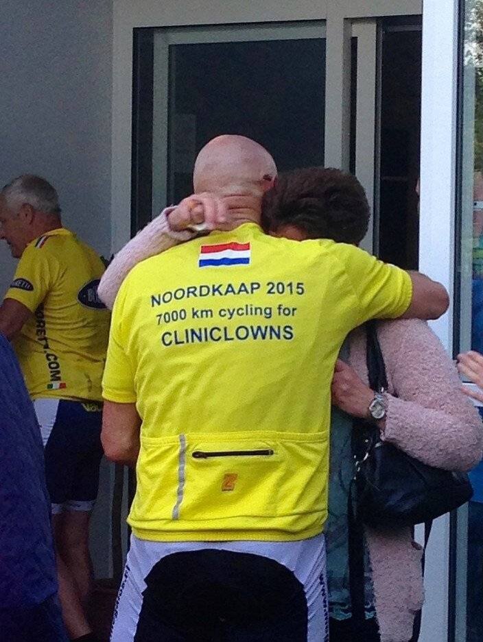 Actievoerders voor CliniClowns.
