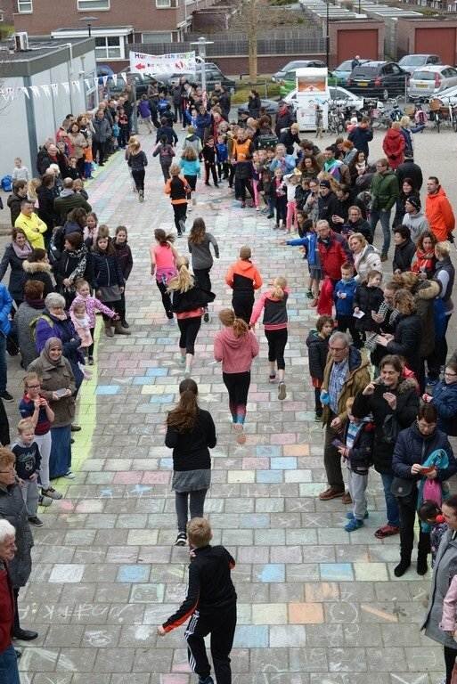 Sponsorloop voor CliniClowns.
